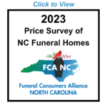 2023 Price Survey of North Carolina Funeral Homes